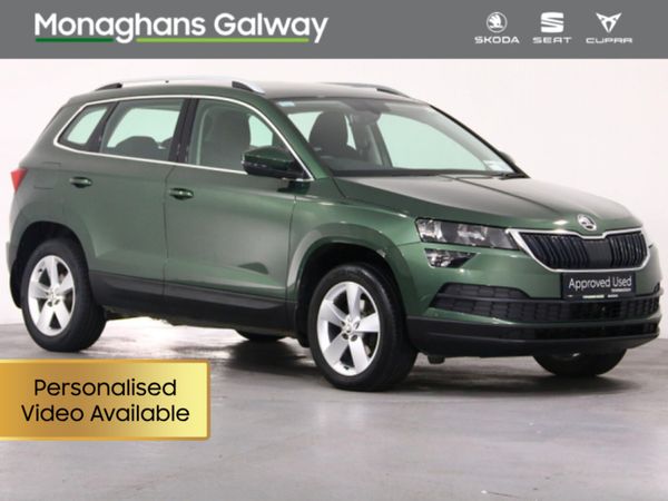 Skoda Karoq Estate, Petrol, 2020, Green
