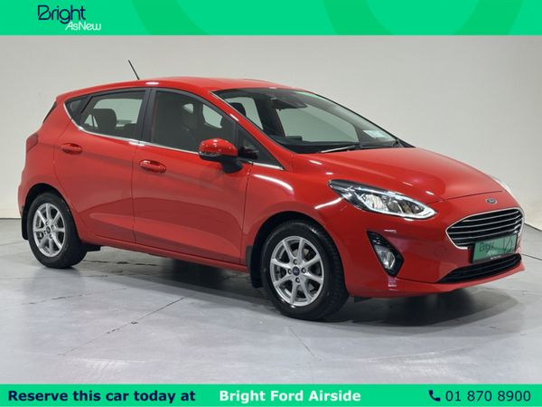 Ford Fiesta Hatchback, Petrol, 2019, Red