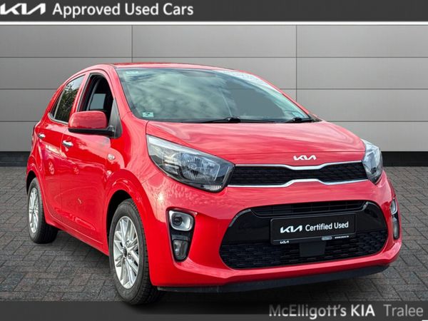 Kia Picanto Hatchback, Petrol, 2022, Red