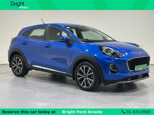 Ford Puma MPV, Petrol Hybrid, 2020, Blue