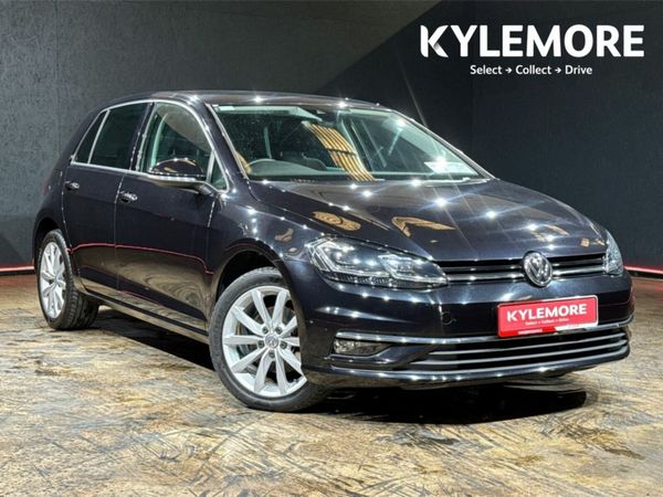 Volkswagen Golf Hatchback, Petrol, 2018, Black