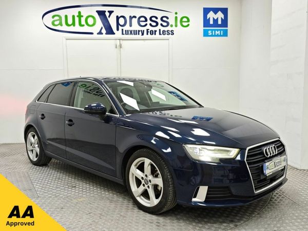Audi A3 Hatchback, Petrol, 2018, Blue