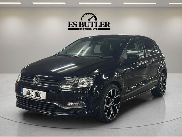Volkswagen Polo Hatchback, Petrol, 2016, Black