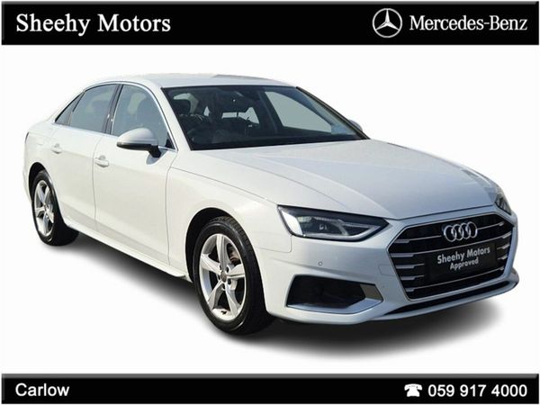 Audi A4 Saloon, Diesel, 2021, White