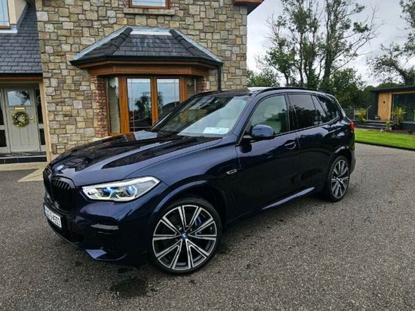 BMW X5 SUV, Petrol Plug-in Hybrid, 2022, Blue
