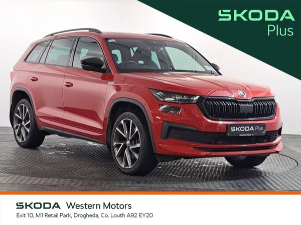 Skoda Kodiaq SUV, Diesel, 2022, Red