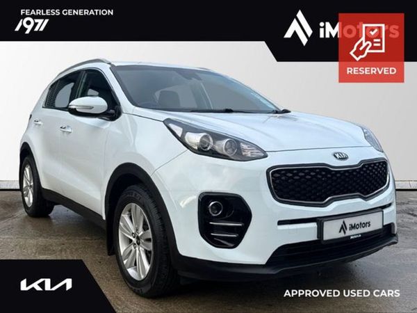 Kia Sportage SUV, Diesel, 2017, White