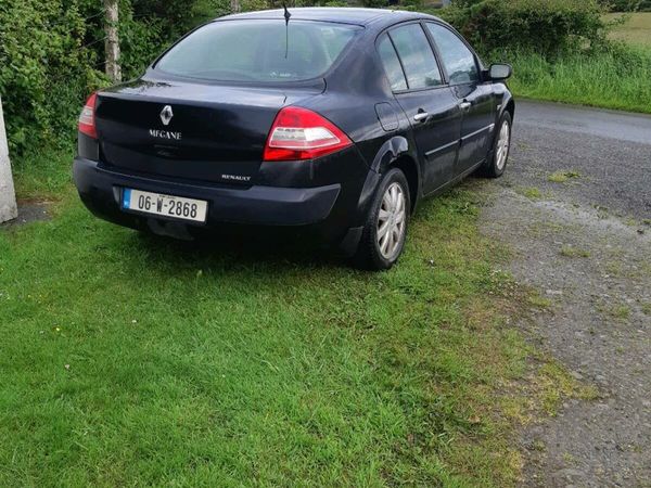 Renault Megane Saloon, Petrol, 2006, Black