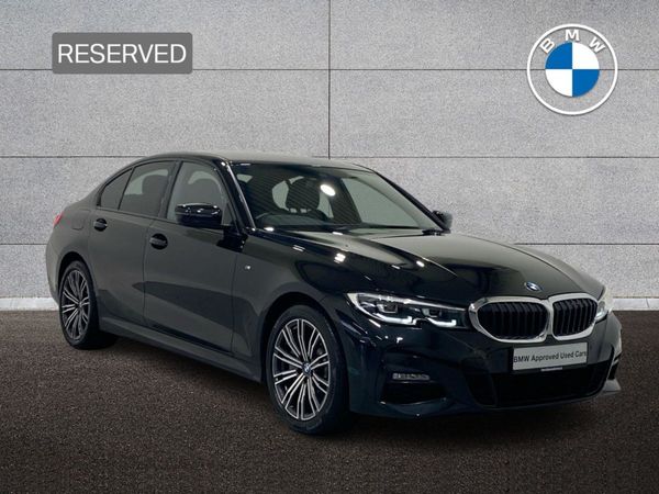 BMW 3-Series Saloon, Petrol Plug-in Hybrid, 2020, Black