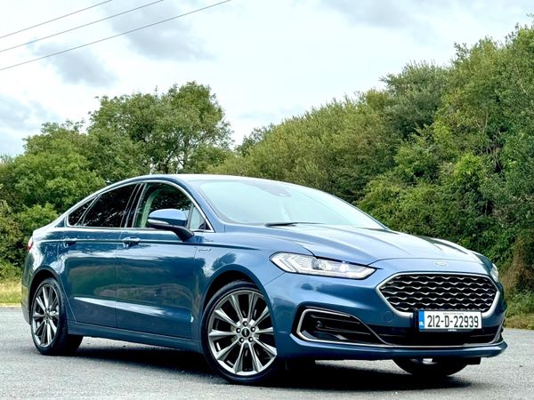 Ford Mondeo Saloon, Petrol Hybrid, 2021, Blue