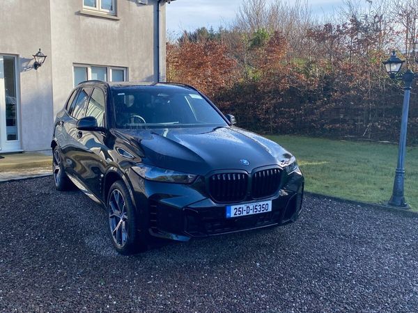 BMW X5 SUV, Petrol Plug-in Hybrid, 2025, Black