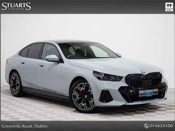 BMW 5-Series Saloon, Hybrid, 2025, Grey