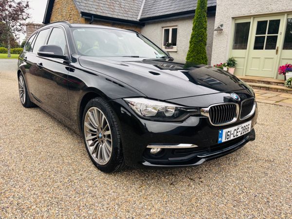 BMW 3-Series Estate, Diesel, 2016, Black