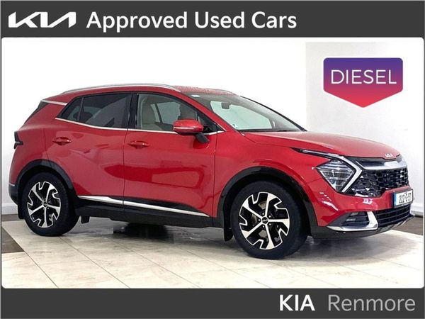 Kia Sportage MPV, Diesel, 2022, Red