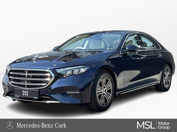 Mercedes-Benz E-Class Saloon, Diesel Plug-in Hybrid, 2025, Blue