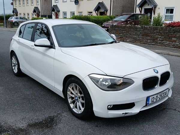 BMW 1-Series Hatchback, Diesel, 2012, White