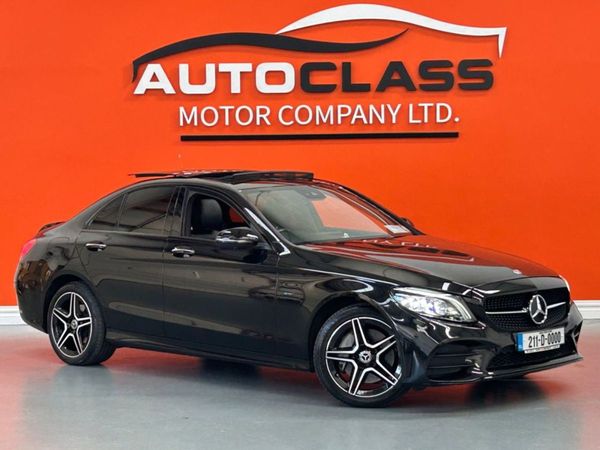 Mercedes-Benz C-Class Saloon, Hybrid, 2021, Black
