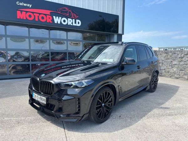 BMW X5 SUV, Hybrid, 2024, Black