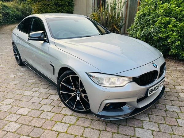 BMW 4-Series Hatchback, Diesel, 2015, Silver