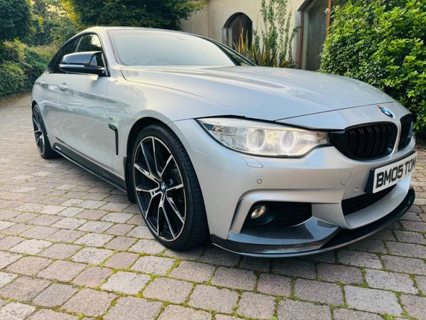 BMW 4-Series Hatchback, Diesel, 2015, Silver