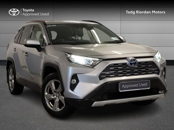 Toyota RAV4 SUV, Petrol Hybrid, 2022, Silver