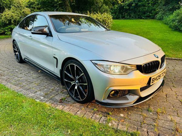 BMW 4-Series Hatchback, Diesel, 2015, Silver