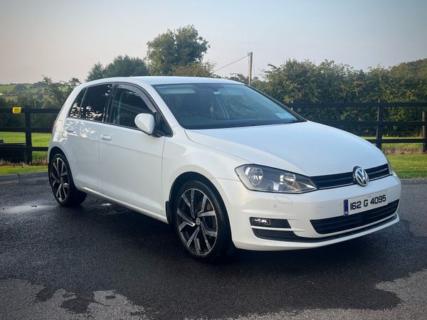 Volkswagen Golf Hatchback, Diesel, 2016, White