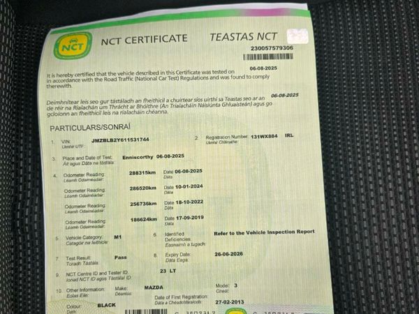 Mazda Mazda3 Saloon, Diesel, 2013, Black