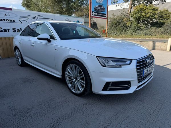 Audi A4 Saloon, Diesel, 2016, White