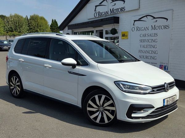 Volkswagen Touran MPV, Petrol, 2018, White