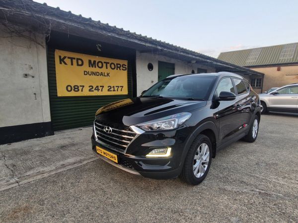 Hyundai Tucson SUV, Diesel Hybrid, 2021, Black
