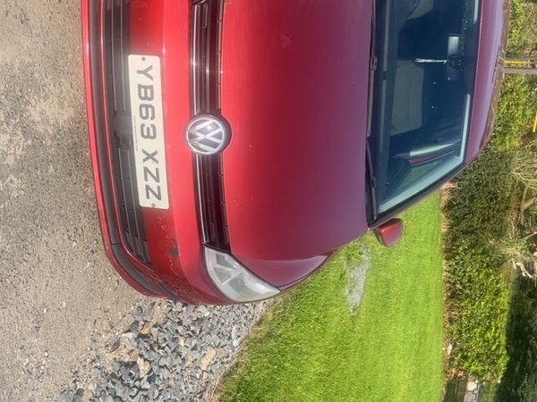 Volkswagen Golf Hatchback, Diesel, 2014, Red