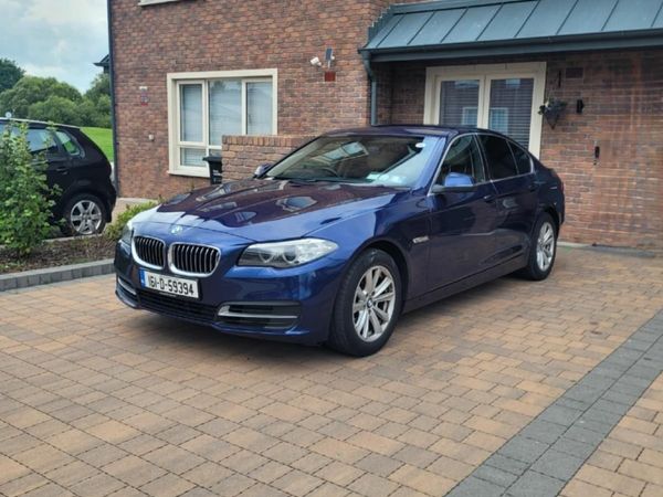 BMW 5-Series Saloon, Diesel, 2016, Blue