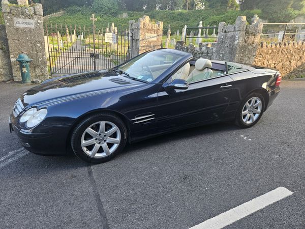 Mercedes-Benz SL-Class Convertible, Petrol, 2003, Blue