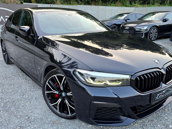 BMW 5-Series Saloon, Diesel, 2020, Black