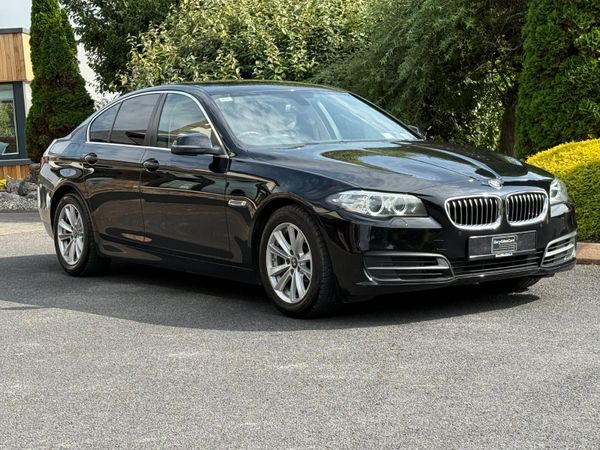 BMW 5-Series Saloon, Diesel, 2016, Black