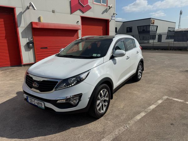 Kia Sportage SUV, Diesel, 2013, White