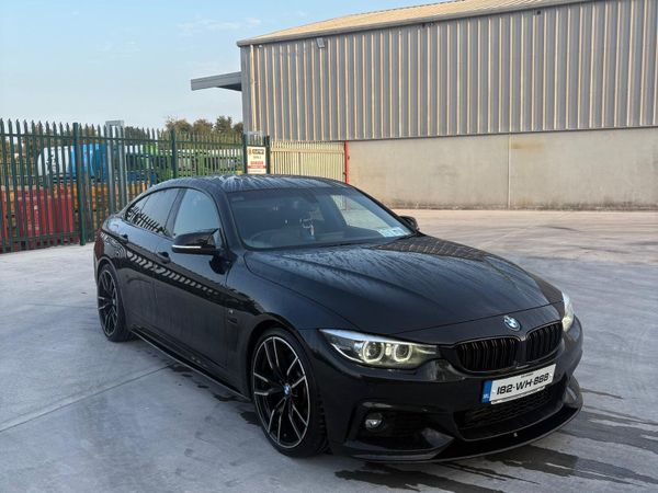 BMW 4-Series Coupe, Diesel, 2018, Black
