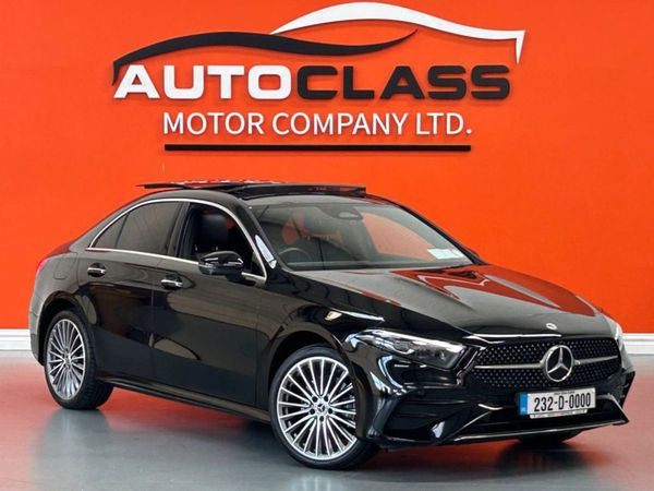 Mercedes-Benz A-Class Saloon, Hybrid, 2023, Black