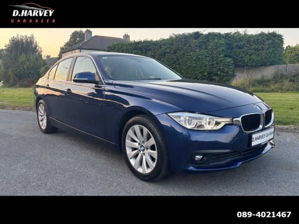 BMW 3-Series Saloon, Diesel, 2018, Blue