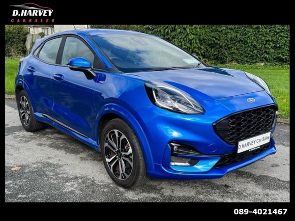 Ford Puma SUV, Petrol Hybrid, 2020, Blue