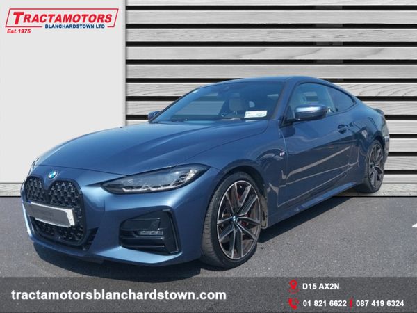 BMW 4-Series Coupe, Diesel, 2022, Blue