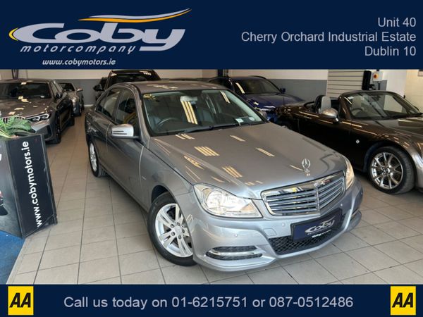 Mercedes-Benz C-Class Saloon, Diesel, 2012, Silver