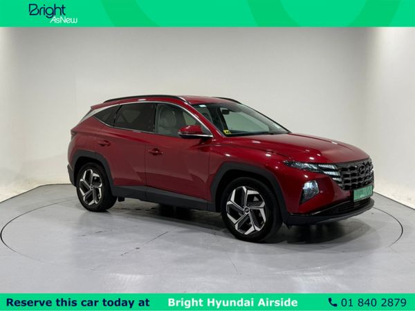 Hyundai Tucson MPV, Petrol Plug-in Hybrid, 2022, Red