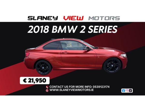 BMW 2-Series Coupe, Diesel, 2018, Orange
