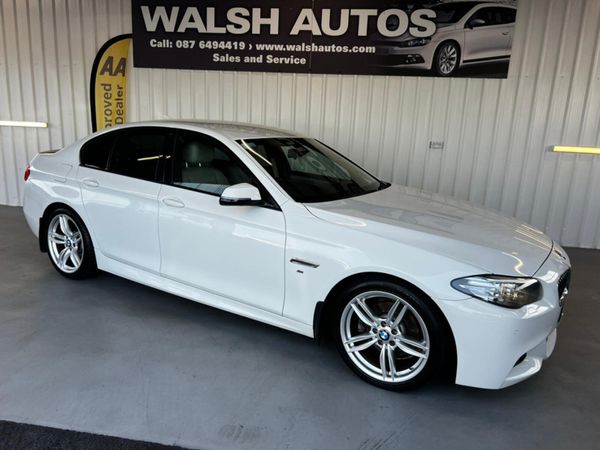 BMW 5-Series Saloon, Diesel, 2016, White