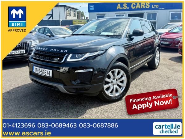 Land Rover Range Rover Evoque SUV, Diesel, 2017, Black