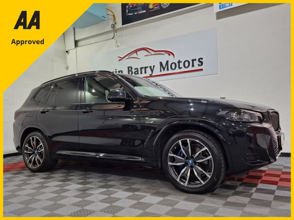 BMW X3 SUV, Petrol Hybrid, 2022, Black