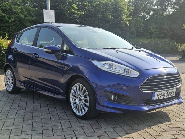 Ford Fiesta Hatchback, Petrol, 2014, Blue