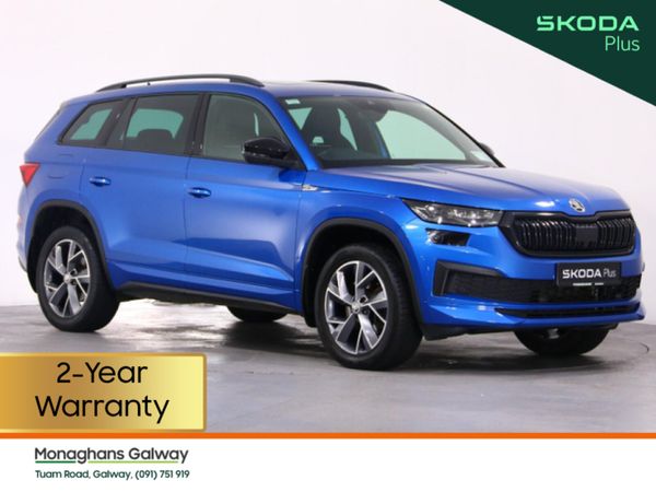 Skoda Kodiaq Estate, Diesel, 2022, Blue